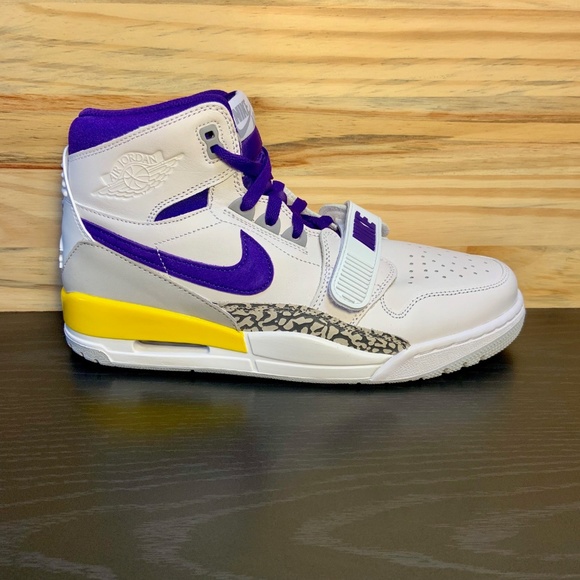 New Nike Air Jordan Legacy 312 LA Lakers Edition - Picture 2 of 8